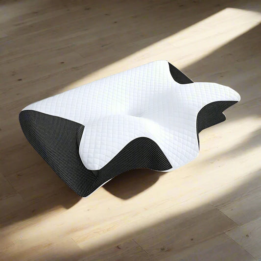 Oreiller Ergonomique Cervical - FoamCervicalPillow™ - Noir