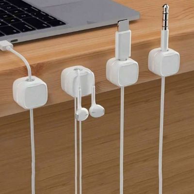 Range cables - MagneticCableOrganizer™ - Blanc