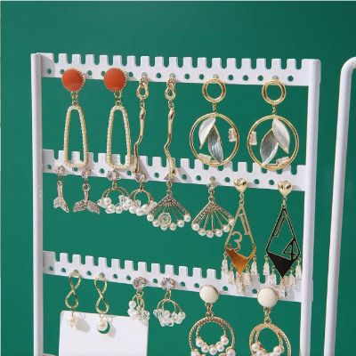 Présentoir à bijoux - NecklaceRingStorage™ - Blanc
