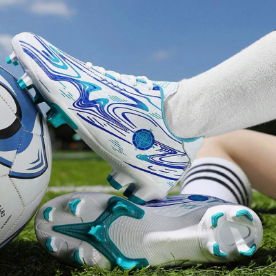 Chaussures de Football - GoldenSoccerShoes™ - Bleu