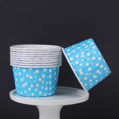 Caissette pour Muffins - CupcakeWrappers™ - Point Bleu