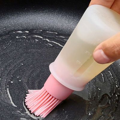 Bouteille pour huile - OilBottleBrush™ - Rose