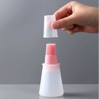 Bouteille pour huile - OilBottleBrush™ - Rose