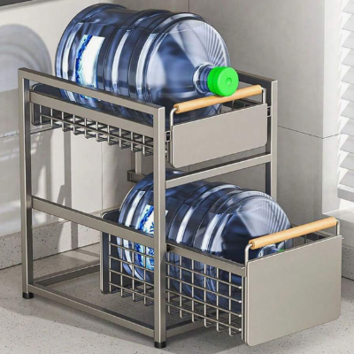 Organisateur Salle de Bain - MultifunctionStorageBasket™ - Noir