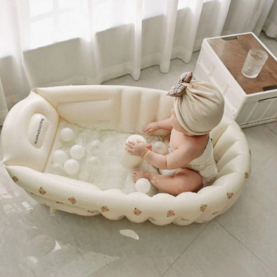 Baignoire Gonflable - BabySwimmingBathtub™ - Tête d'ours