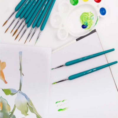 Pinceau Aquarelle - MicroBrushesSet™ - Bleu