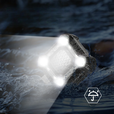 Sonnette Pour Vélo - BicycleLightBell™ - Noir