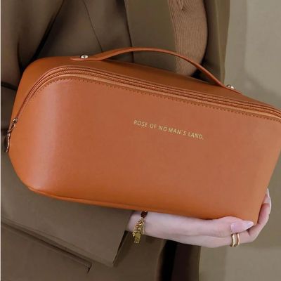 Trousse de maquillage - MakeupOrganizer™ - Marron