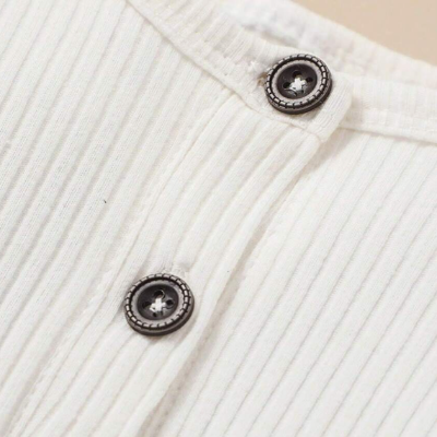 Barboteuse - UnisexRompers™ - Blanc