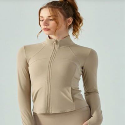 Veste de sport - WomenYogaSuit™ - Khaki