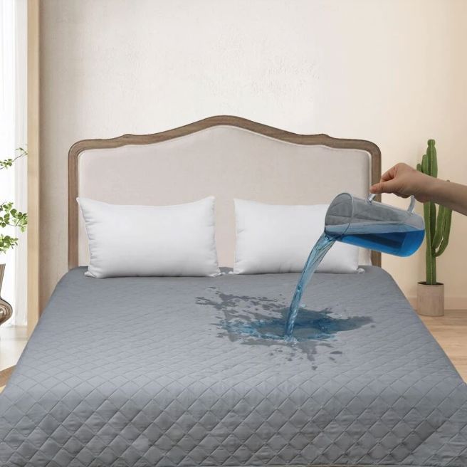 Matelas pour camping - AirWaveMattress™ - Gris