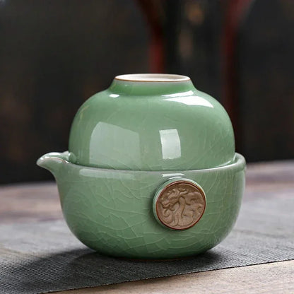 Théière Japonaise - TeapotSet™ - Vert