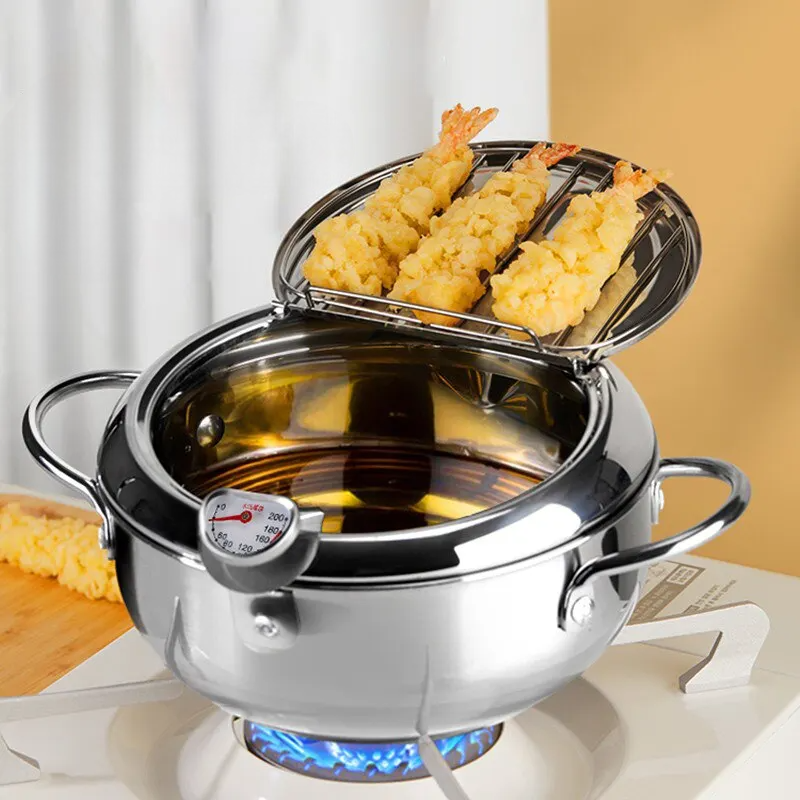 Friteuse Huile - StainlessSteelOilPan™