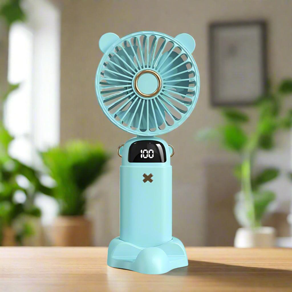 Ventilateur Portable - FlexiCool™ - Bleu