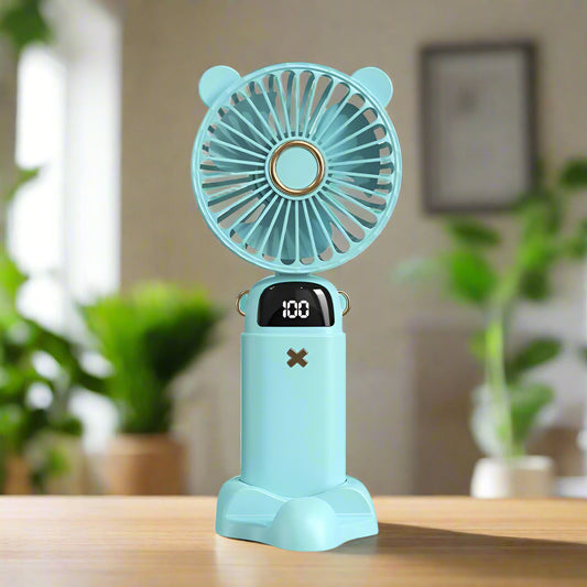 Ventilateur Portable - FlexiCool™ - Bleu