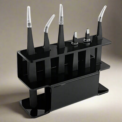 Rangement Maquillage - EyelashTweezersStorage™ - Noir