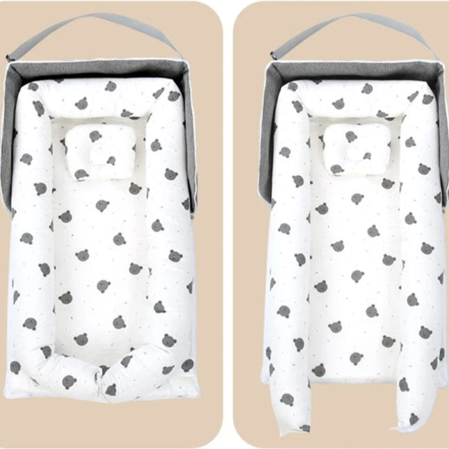Lit de Voyage Bébé - PortableBabyBed™ - Ours