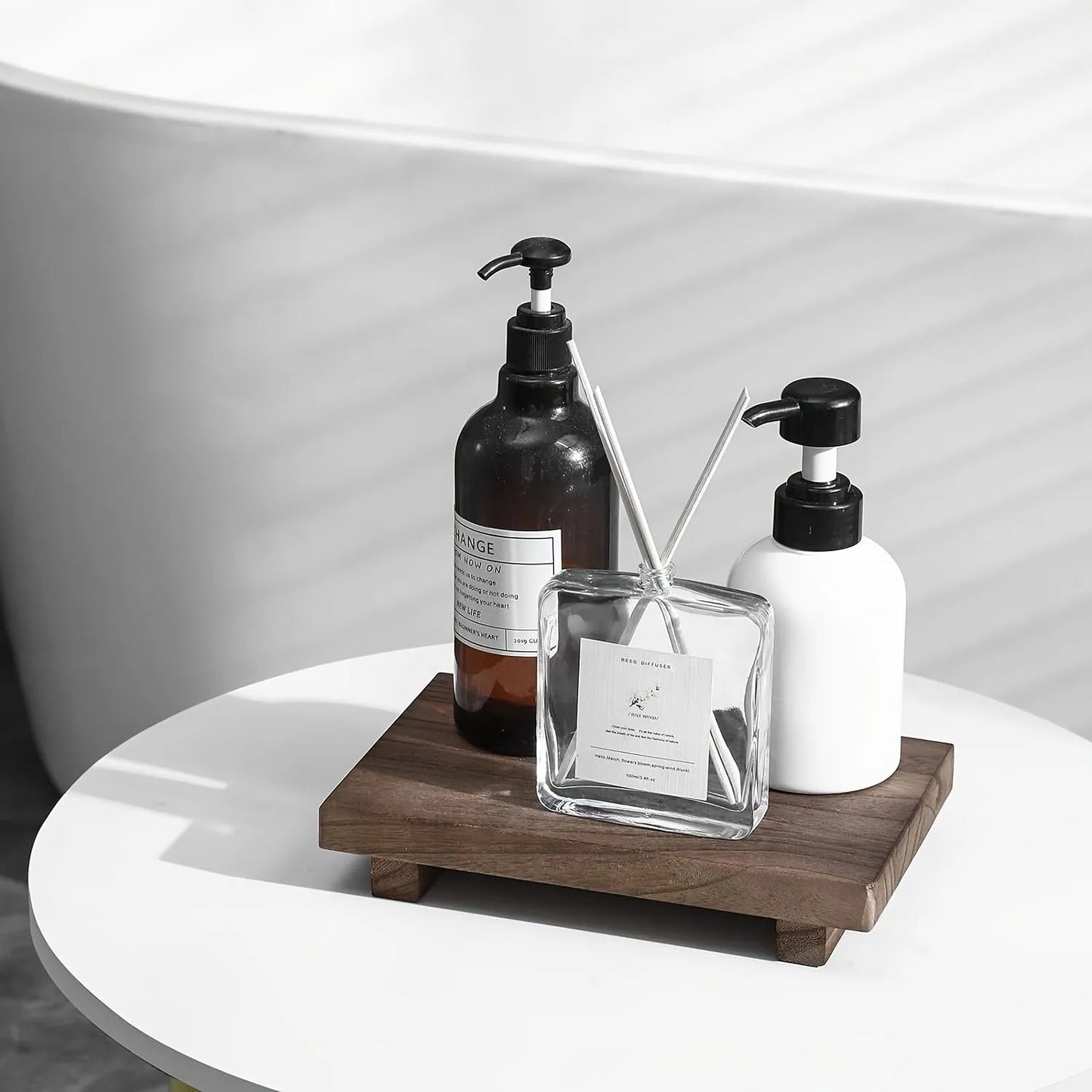Plateau en Bois - WoodNestTray™ - Marron