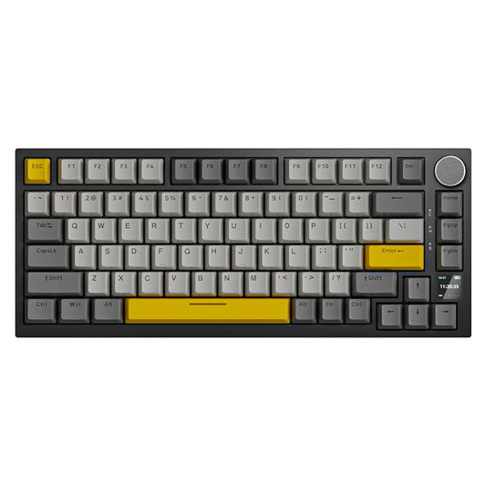 Clavier Mécanique - WirelessMechanicalKeyboard™ - Gris Foncé