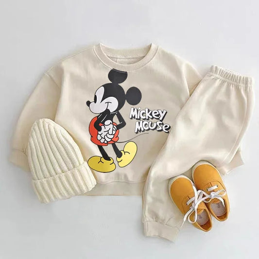 Ensemble bebe - MickeyMouseSweatshirts™ - Beige
