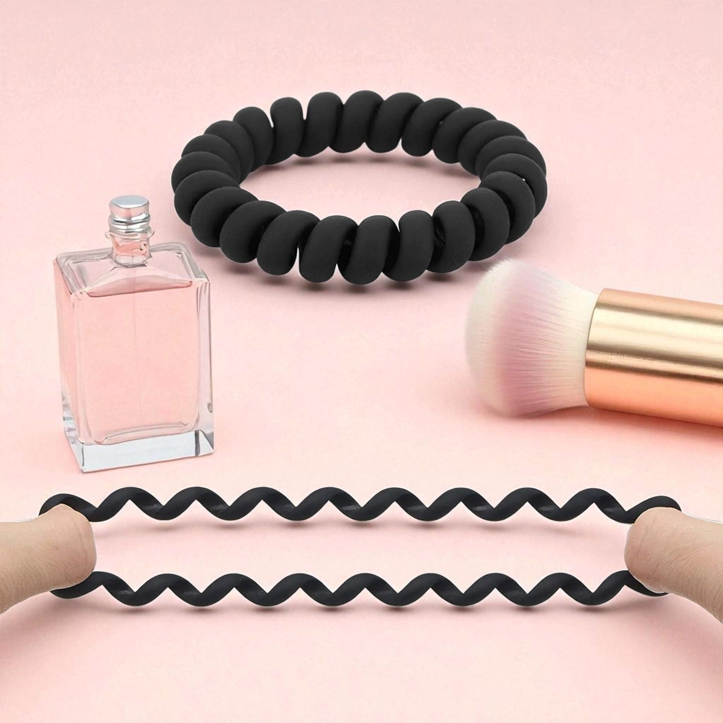 Élastique à Cheveux - HairHoldMax™ - Noir