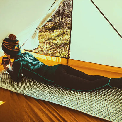 Matelas Camping - PortableCampingMat™ - Vert