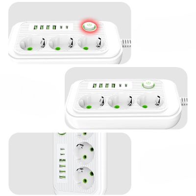 Multiprise USB - PowerFlex™ - F16U Blanc