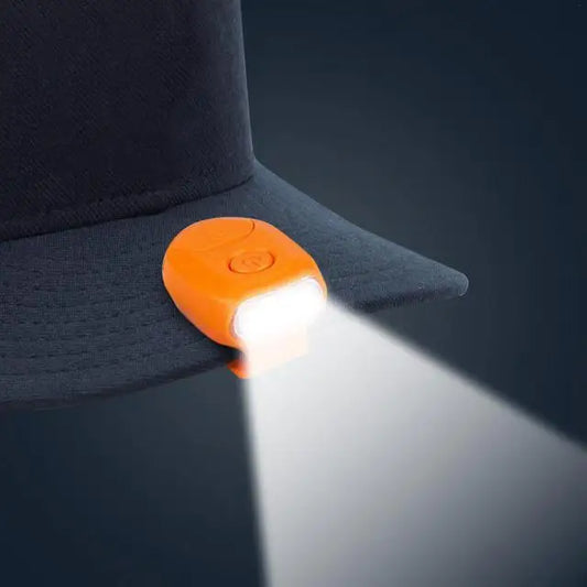Lampe Frontale - LEDHatClipLight™ - Orange
