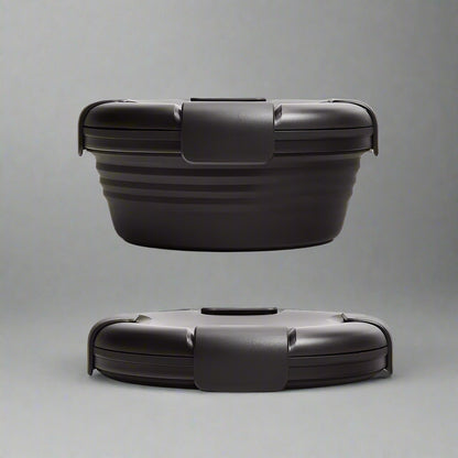 Boite de Conservation Alimentaire - SiliconeFoldingBox™ - Noir