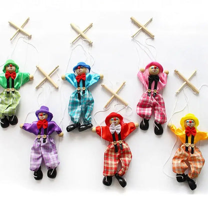 Marionnette en Bois – ClownyWood™