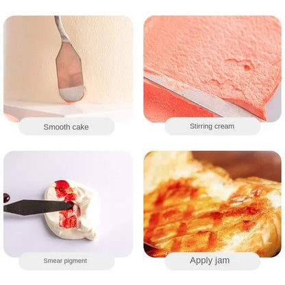 Éclatd'AcierPâtissier™ | Spatule à gâteau en acier inoxydable