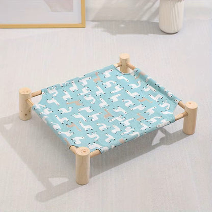 Hamac pour Chat - ZenPet™ - Alpaga Bleu Doux