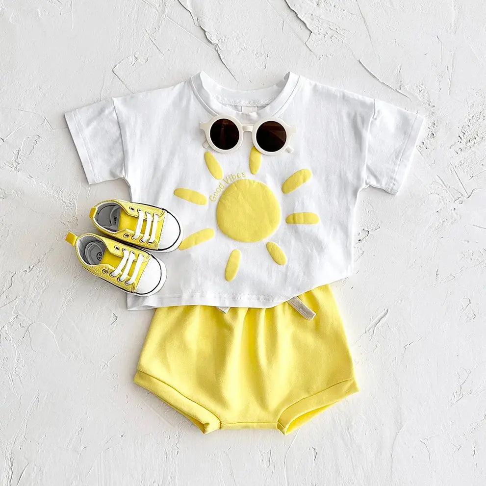 Vêtements bebe - BabyClothesSet™ - Jaune