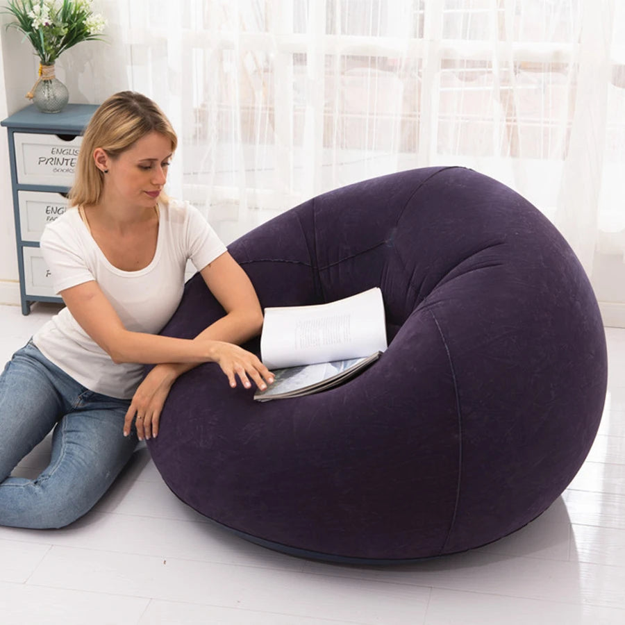 Canapé Gonflable - InflatableSofaSeat™ - Bleu