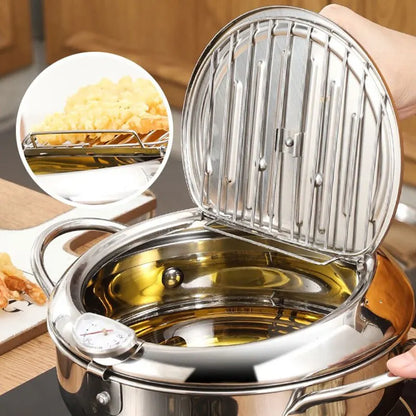 Friteuse Huile - StainlessSteelOilPan™