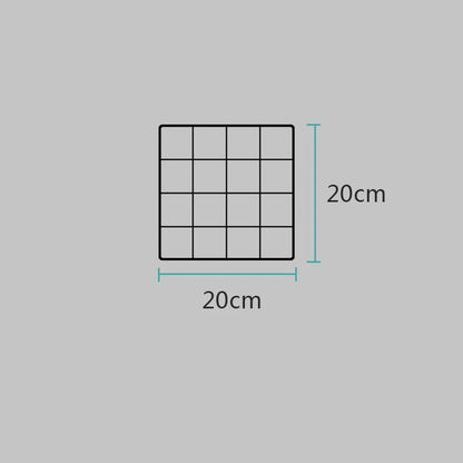 Rangement Mural - ClutterGrid™ - Grille Noire