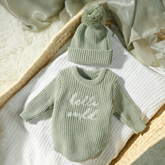 Barboteuse bébé - NewbornRomper™ - Vert