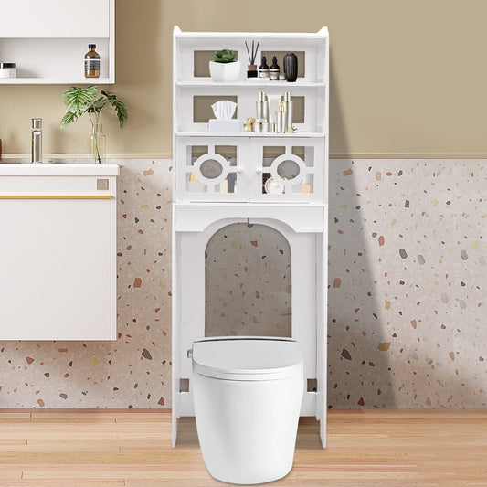 Armoire De Toilette - HouseholdToiletCabinet™ - Double Porte Bas