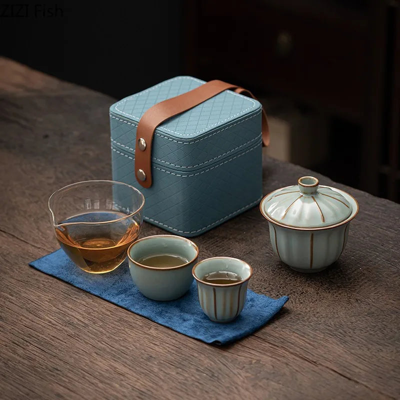 Service à Thé Céramique - TravelTea™