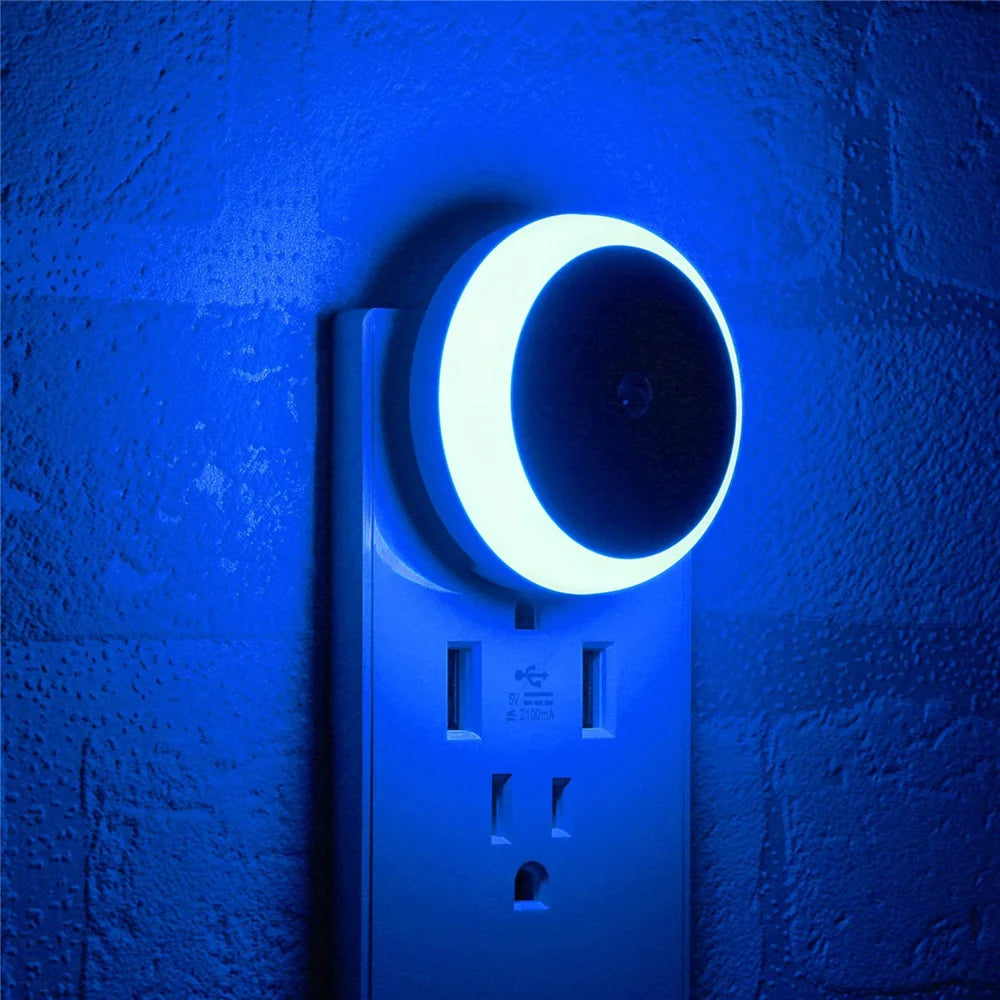 Veilleuse LED - SoftGlow™ - Bleu