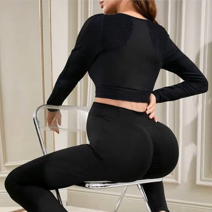 Legging pour Femme Enceinte - MaternityLeggings™ - Noir