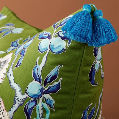 Housse de Coussin - SoftOrient™ - Singe Vert