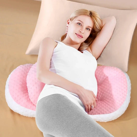 Coussin de Grossesse - BellyRest™ - Rose