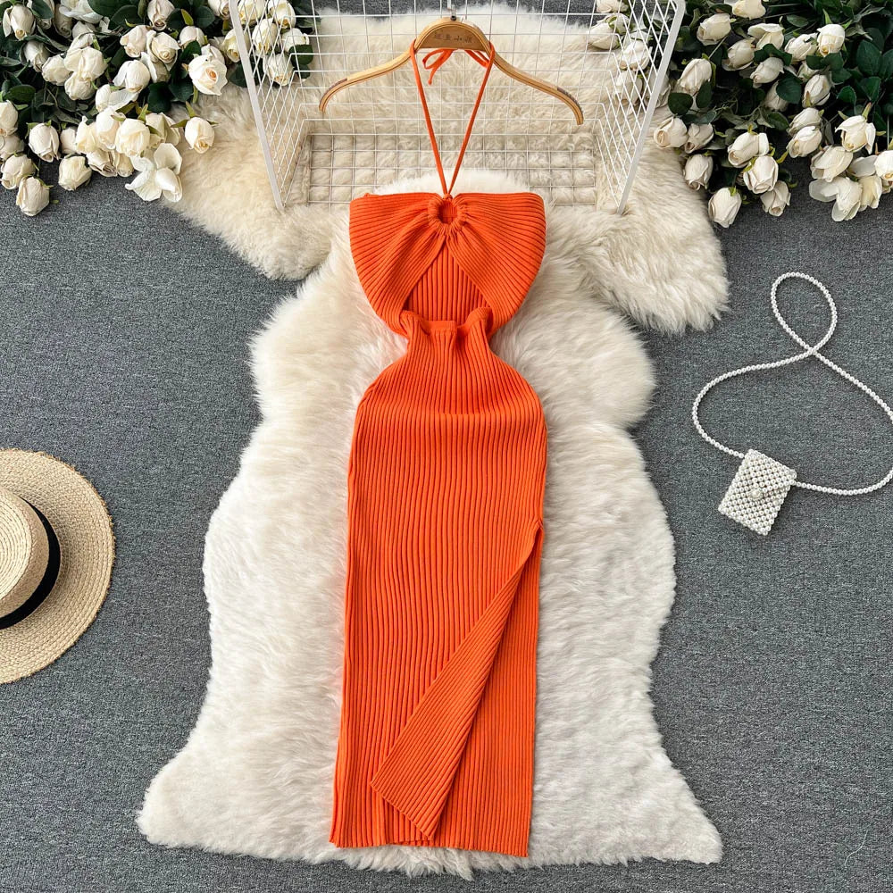 Robe - CurveKnit™ - Orange
