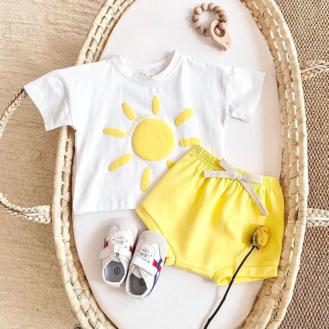 Vêtements bebe - BabyClothesSet™ - Jaune