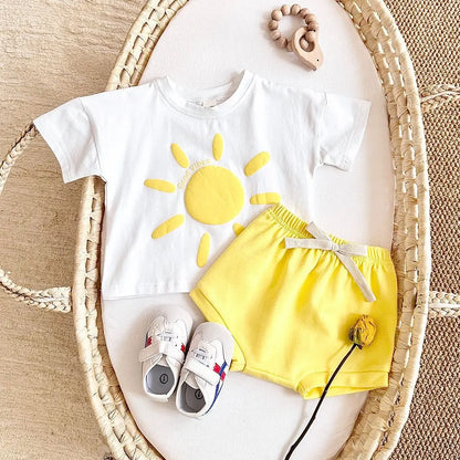 Vêtements bebe - BabyClothesSet™ - Jaune