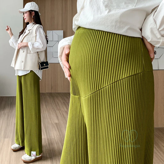 Pantalon de Grossesse - MaternityWidePants™ - Vert Militaire