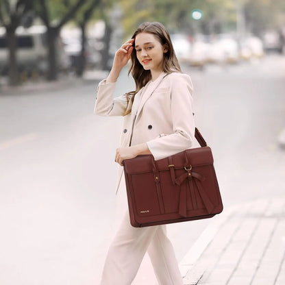 Sac  en Cuir pour Ordinateur Portable – MOSISO™