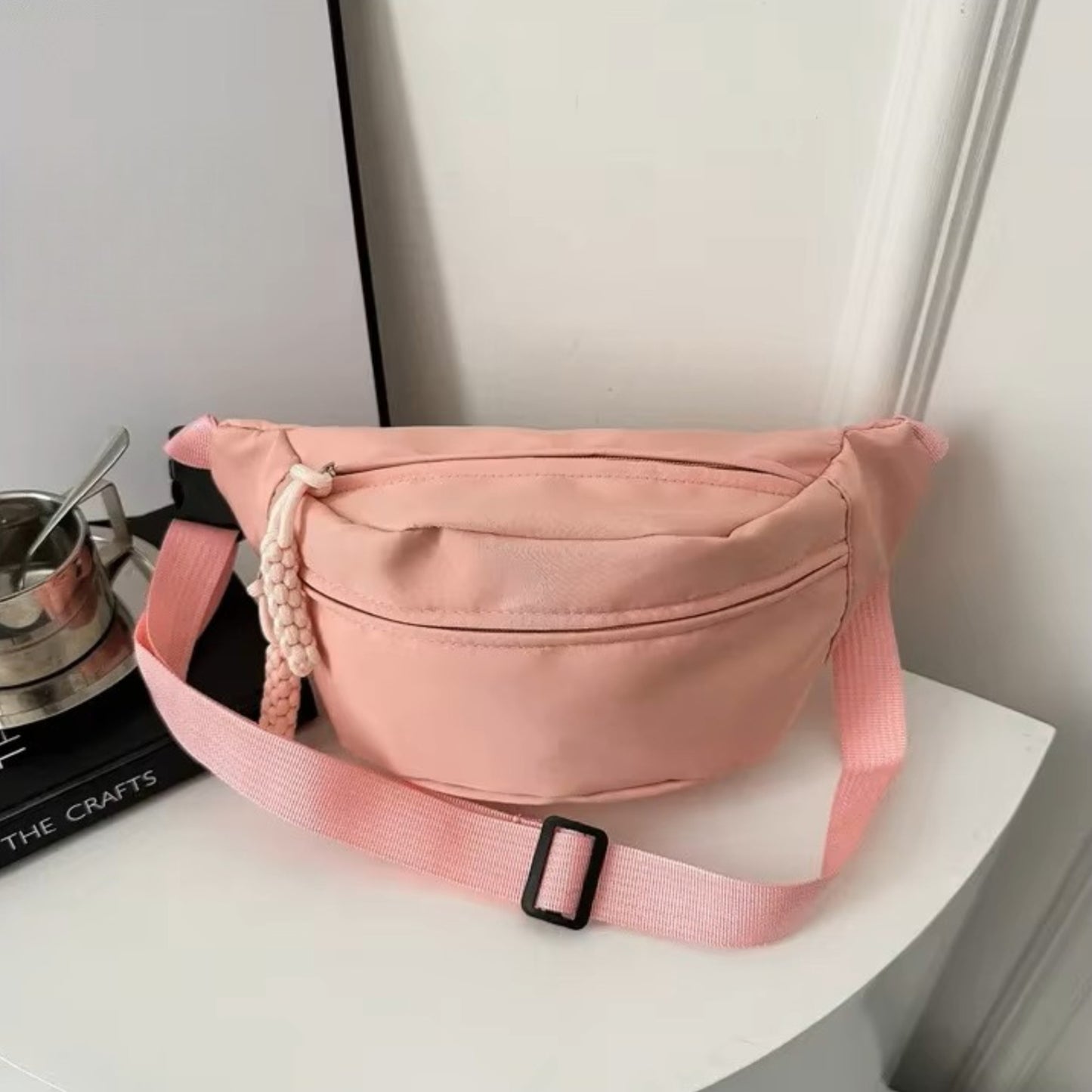 Sac Banane - UrbanCrossBodyBag™ - Rose