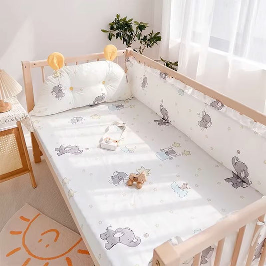 LINGE DE LIT BEBE - DouxSommeil™ - Éléphants